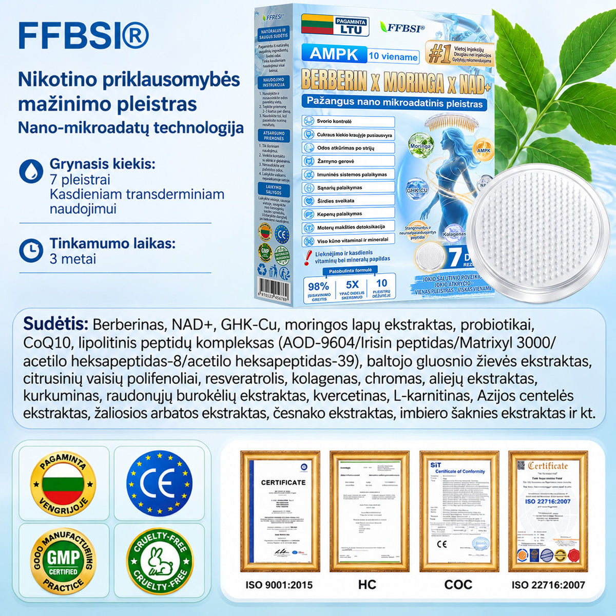 ✅✅FFBSI® 𝐀𝗠𝗣𝑲𝐌𝗼𝗿𝗶𝗻𝗴𝗮𝐁𝗲𝗿𝗯𝗲𝗿𝗶𝗻𝗲 𝟏𝟎-𝗶𝗻-𝟏 𝐌𝗲𝘁𝗮𝗯𝗼𝗹𝗶𝗰 𝐒𝘂𝗽𝗽𝗼𝗿𝘁 – 𝟏𝟎 𝘃𝗶𝗲𝗻𝗮𝗺𝗲 𝗺𝗲𝗱ž𝗶𝗮𝗴ų 𝗮𝗽𝘆𝗸𝗮𝗶𝘁𝗼𝘀, 𝗲𝗻𝗲𝗿𝗴𝗶𝗷𝗼𝘀, 𝗺𝗶𝗲𝗴𝗼, 𝘀ą𝗻𝗮𝗿𝗶ų 𝗶𝗿 𝗯𝗲𝗻𝗱𝗿𝗼𝘀 𝘀𝗮𝘃𝗶𝗷𝗮𝘂𝘁𝗼𝘀 𝗽𝗮𝗹𝗮𝗶𝗸𝘆𝗺𝗮𝘀