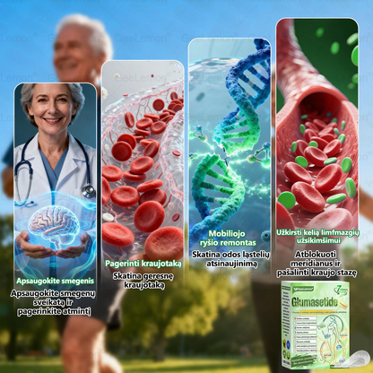 Rekomenduojama Santaros klinikų · 👩‍⚕️ Oficiali „Eurovaistinė“ vaistinė🎁 𝐆𝐞𝑒𝐿𝑒𝐦𝐨𝐧® 𝐆𝐥𝐮𝐦𝐚𝐬𝐞𝐭𝐢𝐝𝐞 8 viename Liekninantis ir sveikatinantis nano pleistras su mikroadatomis 🇱🇹 (Tik kartą per dieną, matomi pokyčiai jau per 7 dienas)  ✅