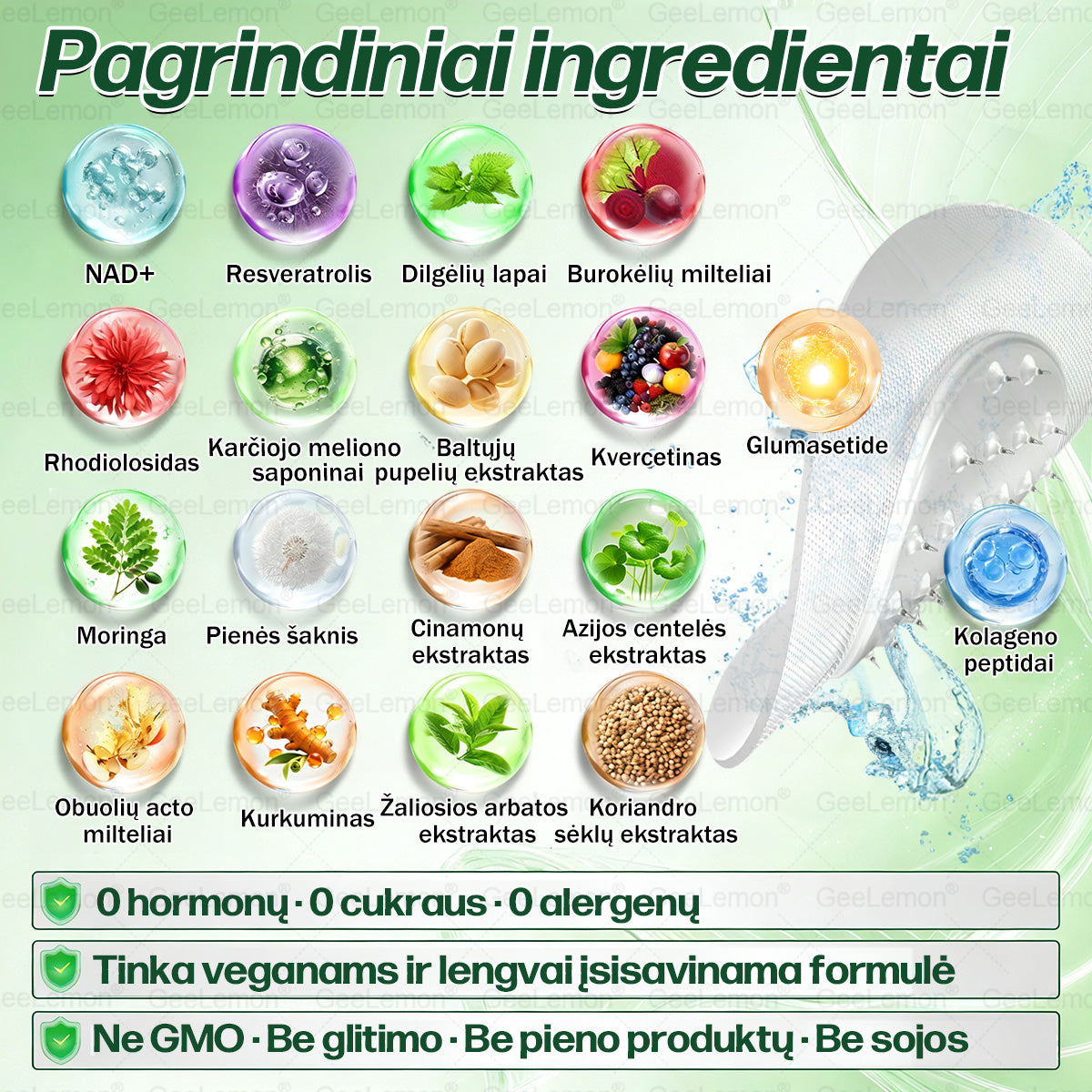 Rekomenduojama Santaros klinikų · 👩‍⚕️ Oficiali „Eurovaistinė“ vaistinė🎁 𝐆𝐞𝑒𝐿𝑒𝐦𝐨𝐧® 𝐆𝐥𝐮𝐦𝐚𝐬𝐞𝐭𝐢𝐝𝐞 8 viename Liekninantis ir sveikatinantis nano pleistras su mikroadatomis 🇱🇹 (Tik kartą per dieną, matomi pokyčiai jau per 7 dienas)  ✅