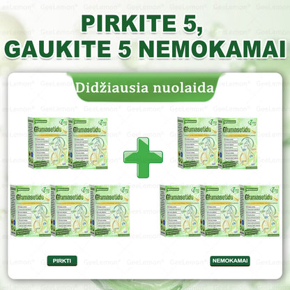Rekomenduojama Santaros klinikų · 👩‍⚕️ Oficiali „Eurovaistinė“ vaistinė🎁 𝐆𝐞𝑒𝐿𝑒𝐦𝐨𝐧® 𝐆𝐥𝐮𝐦𝐚𝐬𝐞𝐭𝐢𝐝𝐞 8 viename Liekninantis ir sveikatinantis nano pleistras su mikroadatomis 🇱🇹 (Tik kartą per dieną, matomi pokyčiai jau per 7 dienas)  ✅