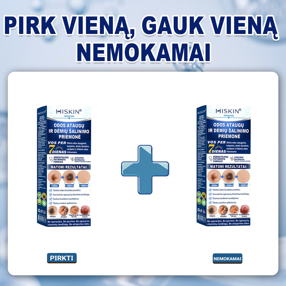 ✅✨𝐎𝐟𝐢𝐜𝐢𝐚𝐥𝐢 𝐩𝐫𝐞𝐤ė𝐬 ž𝐞𝐧𝐤𝐥𝐨 𝐩𝐚𝐫𝐝𝐮𝐨𝐭𝐮𝐯ė Hiskin® 𝟕 𝐝𝐚𝐲 𝐊𝐚𝐫𝐩𝐮𝐜𝐢𝐮 𝐢𝐫 𝐝𝐞𝐦𝐢𝐲 𝐯𝐚𝐥𝐢𝐤𝐥𝐢𝐬(Neskausmingas, be pėdsakų rutulinis rutulinis) 🚀