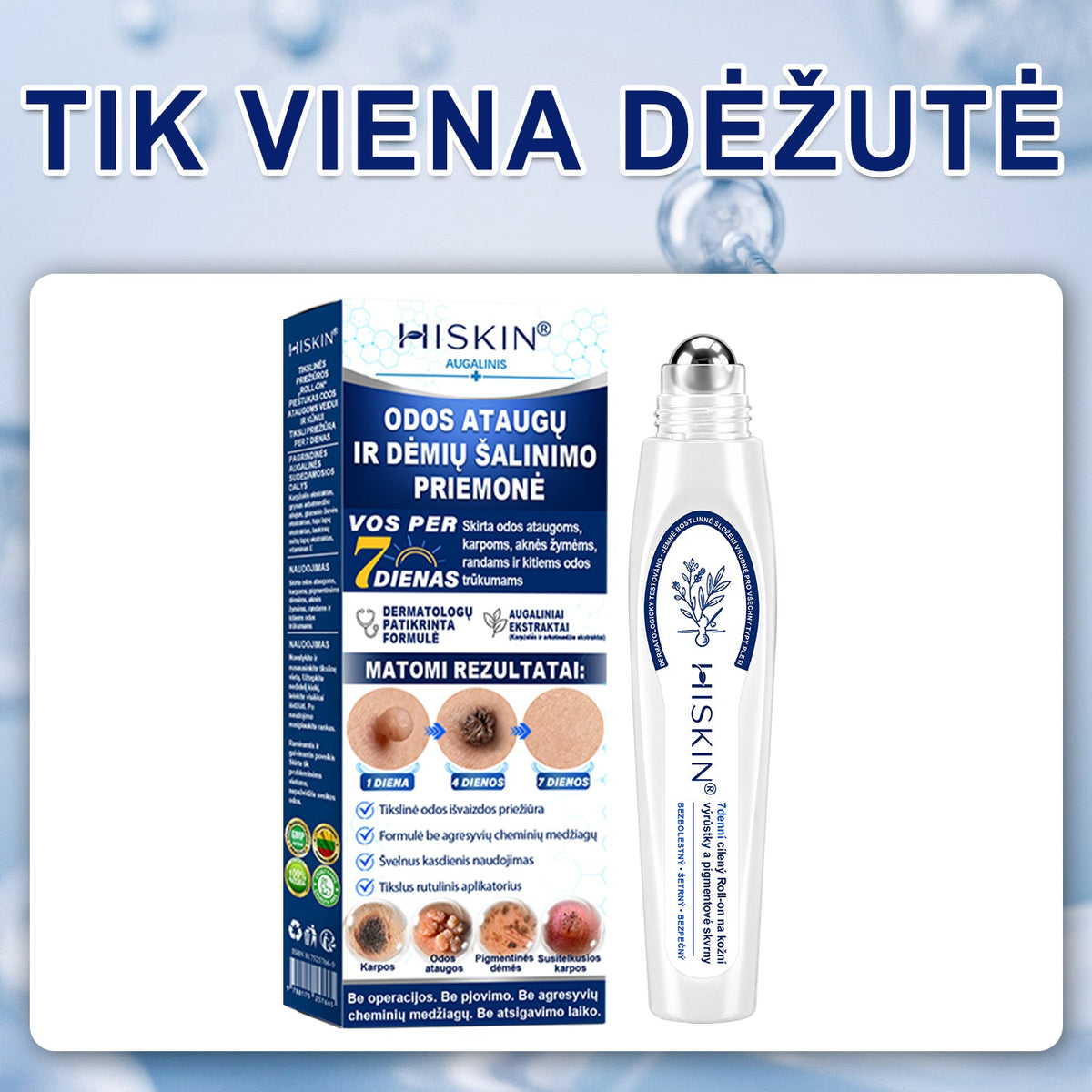 ✅✨𝐎𝐟𝐢𝐜𝐢𝐚𝐥𝐢 𝐩𝐫𝐞𝐤ė𝐬 ž𝐞𝐧𝐤𝐥𝐨 𝐩𝐚𝐫𝐝𝐮𝐨𝐭𝐮𝐯ė Hiskin® 𝟕 𝐝𝐚𝐲 𝐊𝐚𝐫𝐩𝐮𝐜𝐢𝐮 𝐢𝐫 𝐝𝐞𝐦𝐢𝐲 𝐯𝐚𝐥𝐢𝐤𝐥𝐢𝐬(Neskausmingas, be pėdsakų rutulinis rutulinis) 🚀