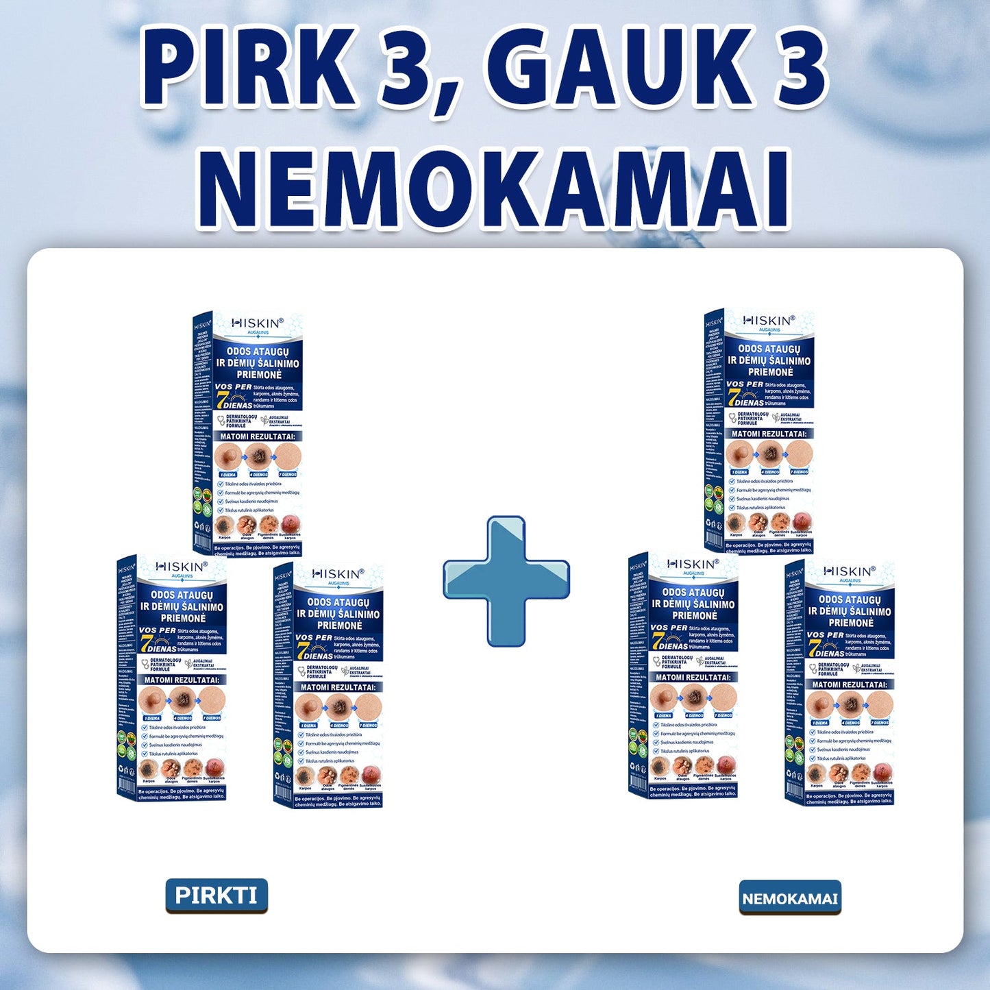 ✅✨𝐎𝐟𝐢𝐜𝐢𝐚𝐥𝐢 𝐩𝐫𝐞𝐤ė𝐬 ž𝐞𝐧𝐤𝐥𝐨 𝐩𝐚𝐫𝐝𝐮𝐨𝐭𝐮𝐯ė Hiskin® 𝟕 𝐝𝐚𝐲 𝐊𝐚𝐫𝐩𝐮𝐜𝐢𝐮 𝐢𝐫 𝐝𝐞𝐦𝐢𝐲 𝐯𝐚𝐥𝐢𝐤𝐥𝐢𝐬(Neskausmingas, be pėdsakų rutulinis rutulinis) 🚀