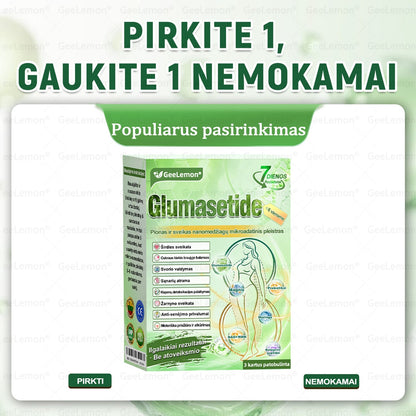 Rekomenduojama Santaros klinikų · 👩‍⚕️ Oficiali „Eurovaistinė“ vaistinė🎁 𝐆𝐞𝑒𝐿𝑒𝐦𝐨𝐧® 𝐆𝐥𝐮𝐦𝐚𝐬𝐞𝐭𝐢𝐝𝐞 8 viename Liekninantis ir sveikatinantis nano pleistras su mikroadatomis 🇱🇹 (Tik kartą per dieną, matomi pokyčiai jau per 7 dienas)  ✅