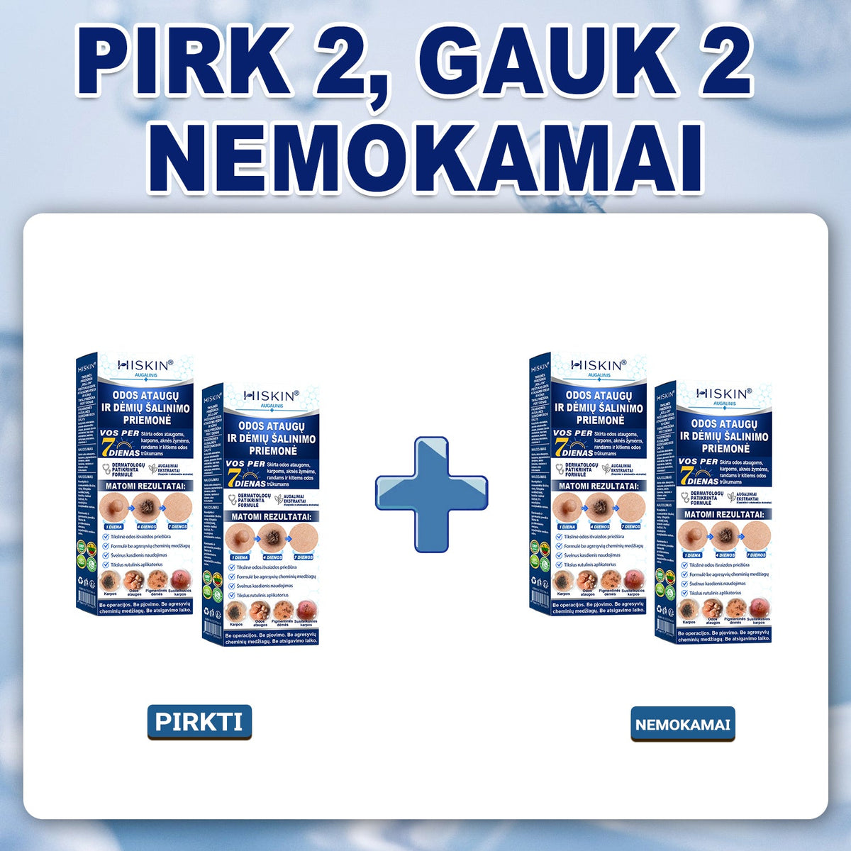 ✅✨𝐎𝐟𝐢𝐜𝐢𝐚𝐥𝐢 𝐩𝐫𝐞𝐤ė𝐬 ž𝐞𝐧𝐤𝐥𝐨 𝐩𝐚𝐫𝐝𝐮𝐨𝐭𝐮𝐯ė Hiskin® 𝟕 𝐝𝐚𝐲 𝐊𝐚𝐫𝐩𝐮𝐜𝐢𝐮 𝐢𝐫 𝐝𝐞𝐦𝐢𝐲 𝐯𝐚𝐥𝐢𝐤𝐥𝐢𝐬(Neskausmingas, be pėdsakų rutulinis rutulinis) 🚀